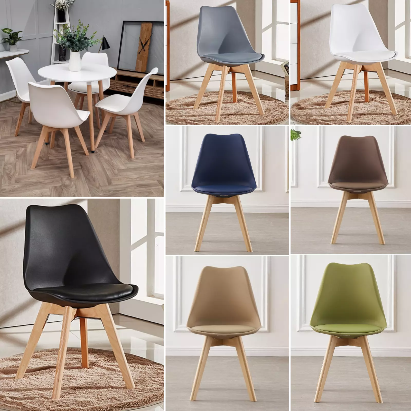 Modern Dining Chairs Lorenzo Dining Chair Padded S